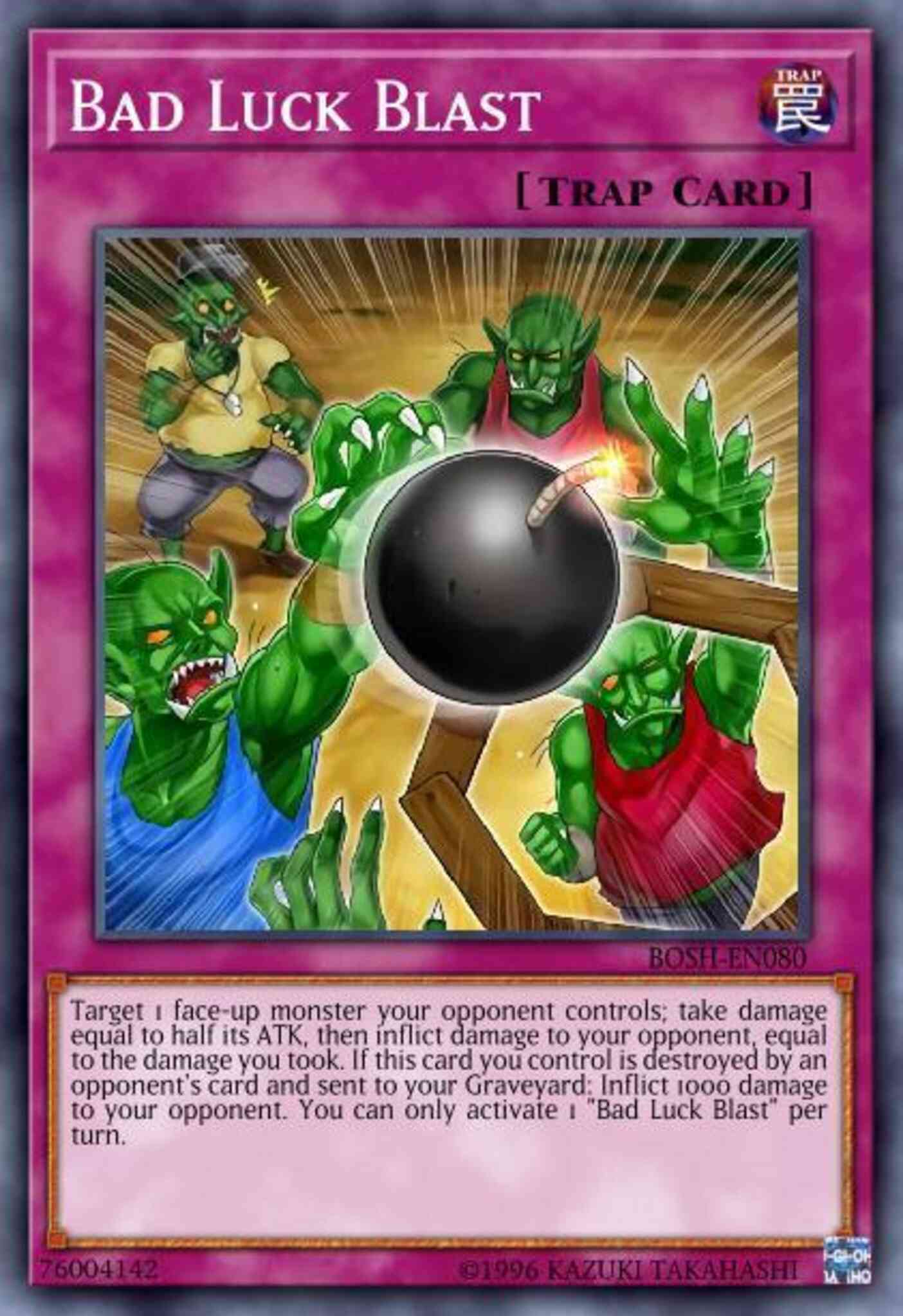 Bad Luck Blast - BOSH-EN080 - Common - Unlimited