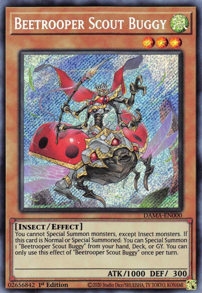 Beetrooper Scout Buggy - DAMA-EN000 - Secret Rare - 1st Edition