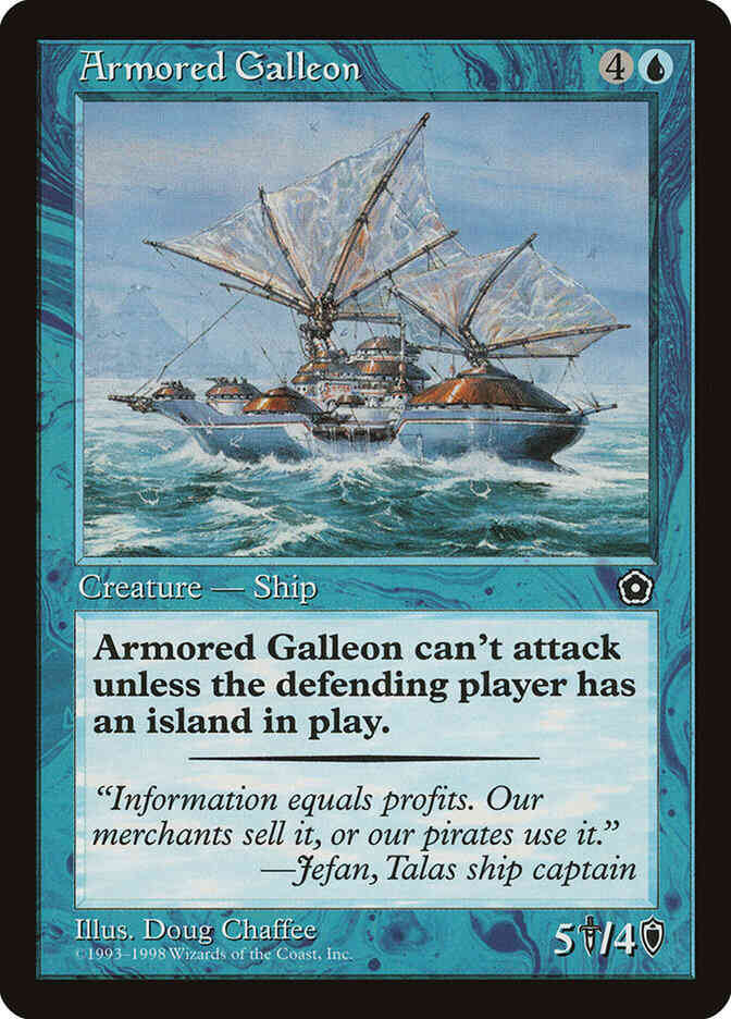 Armored Galleon [33] [Portal Second Age] [Non-Foil]