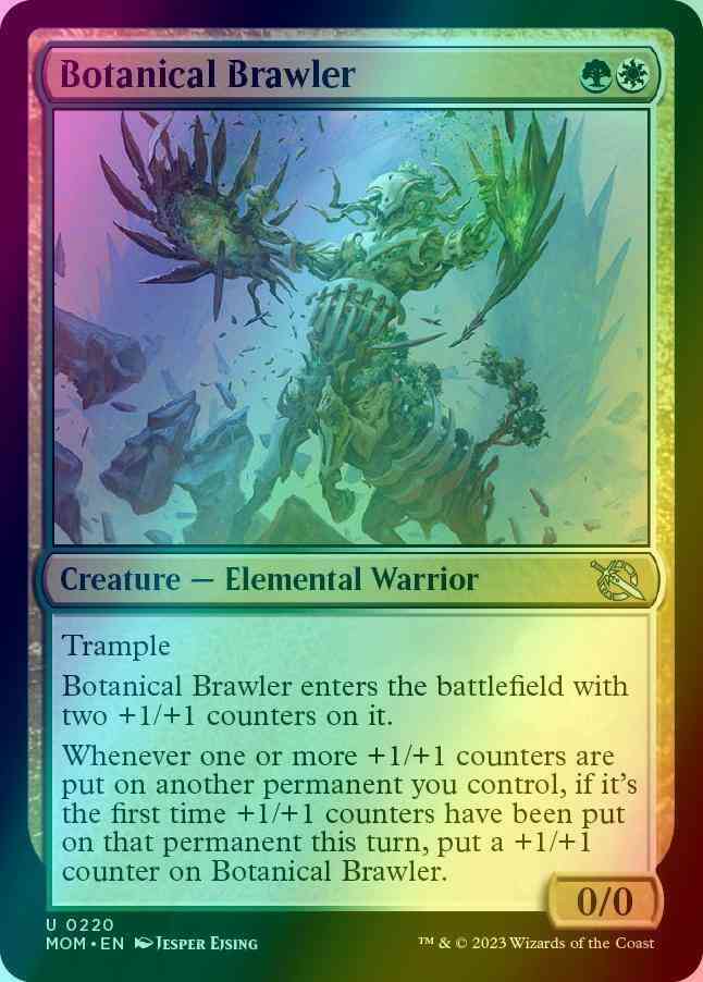 Botanical Brawler [220] [March of the Machine] [Foil]