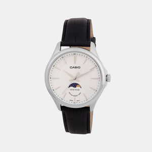 Enticer Men Quartz White Dial Analog Leather Watch A2168