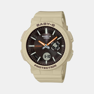 Baby-G Women Quartz Black Dial Analog-Digital Resin Watch BX155