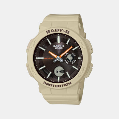 Baby-G Women Quartz Black Dial Analog-Digital Resin Watch BX155