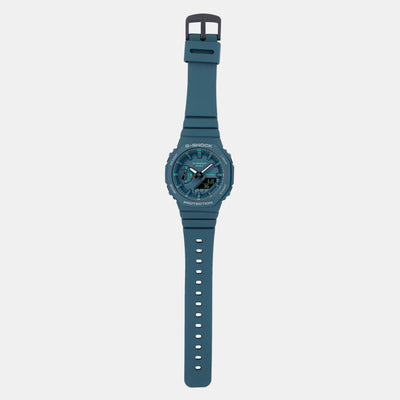 G-Shock Women Women Quartz Blue Dial Analog-Digital Resin Watch G1376