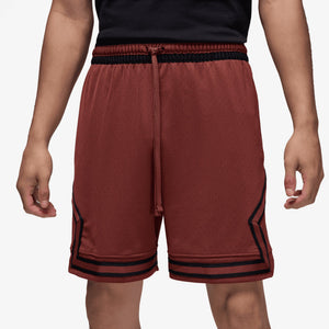 JORDAN | DRI-FIT MESH DIAMOND SHORTS { DARK PONY/BLACK/BLACK