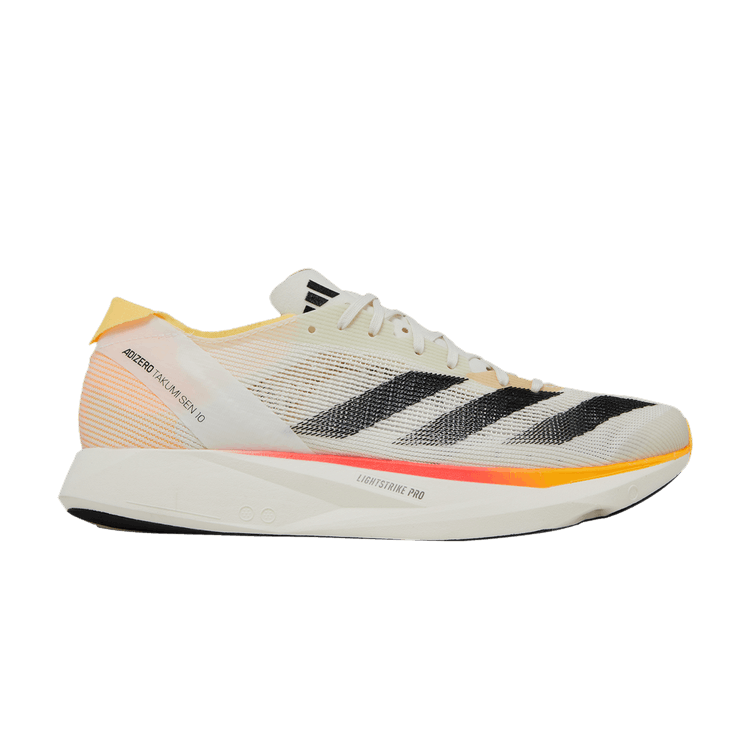 adidas Adizero Takumi Sen 10 Ivory Core Black Off White