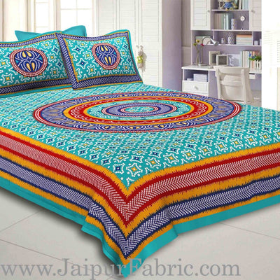COMBO104  Beautiful Multicolor 4 Bedsheet + 8 Pillow Cover