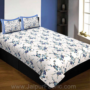 COMBO88- Set of 1 Double Bedsheet and  1 Single Bedsheet With  2+2 Pillow Cover
