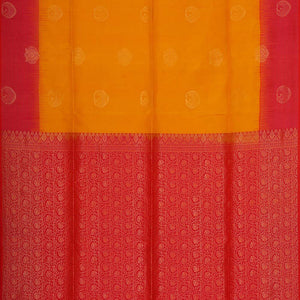 Haldi Yellow Silk Saree