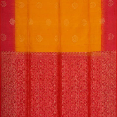 Haldi Yellow Silk Saree