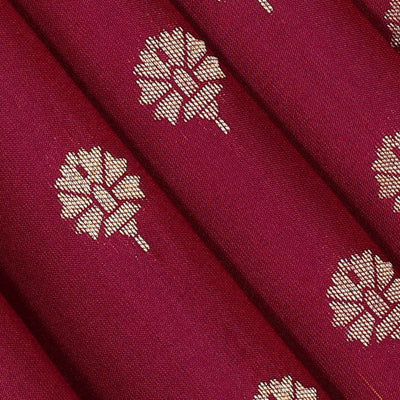 Deep Wine Silk Saree