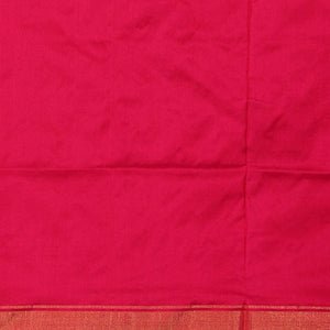 Ikat Silk Dark Magenta Saree