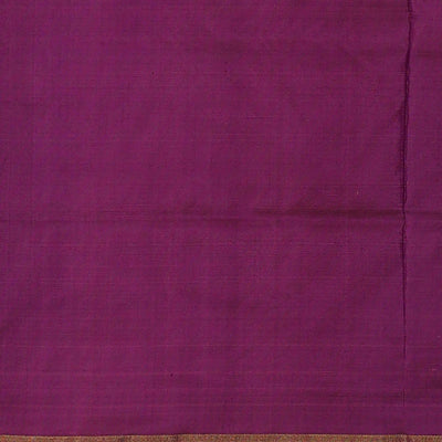 Ikat Silk Purple Saree