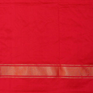 Ikat Silk Violet Saree
