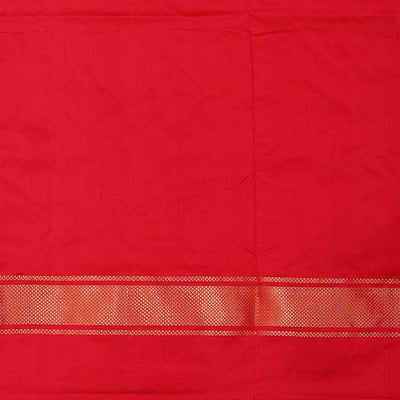 Ikat Silk Violet Saree