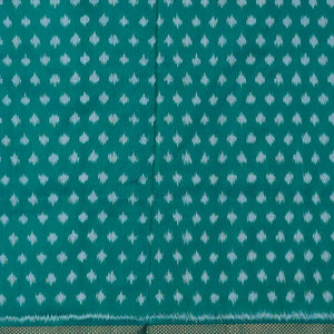 Ikat Silk Dark Blue Saree