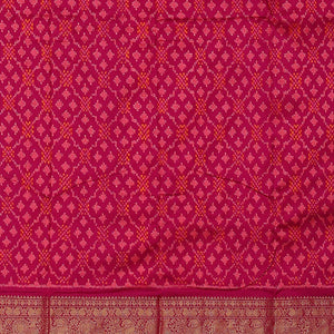 Kanchi Ikat Pink Saree