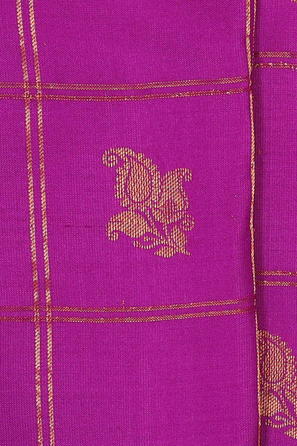 Gadwal Silk Lavender Pink Saree