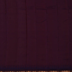 Gadwal Silk Teal Blue Saree