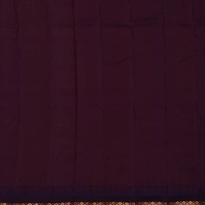 Gadwal Silk Teal Blue Saree