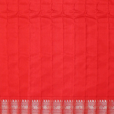 Gadwal Silk Yellow Saree