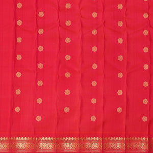 Gadwal Silk Bottle Green Saree