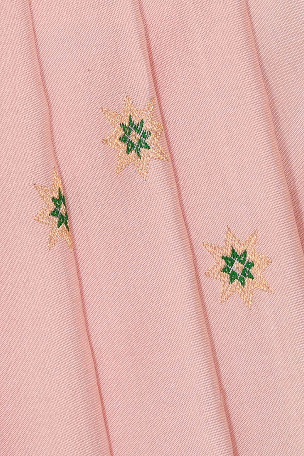 Gadwal Silk Soft Pink Saree