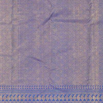 Kanchipattu Blue Brocade Saree