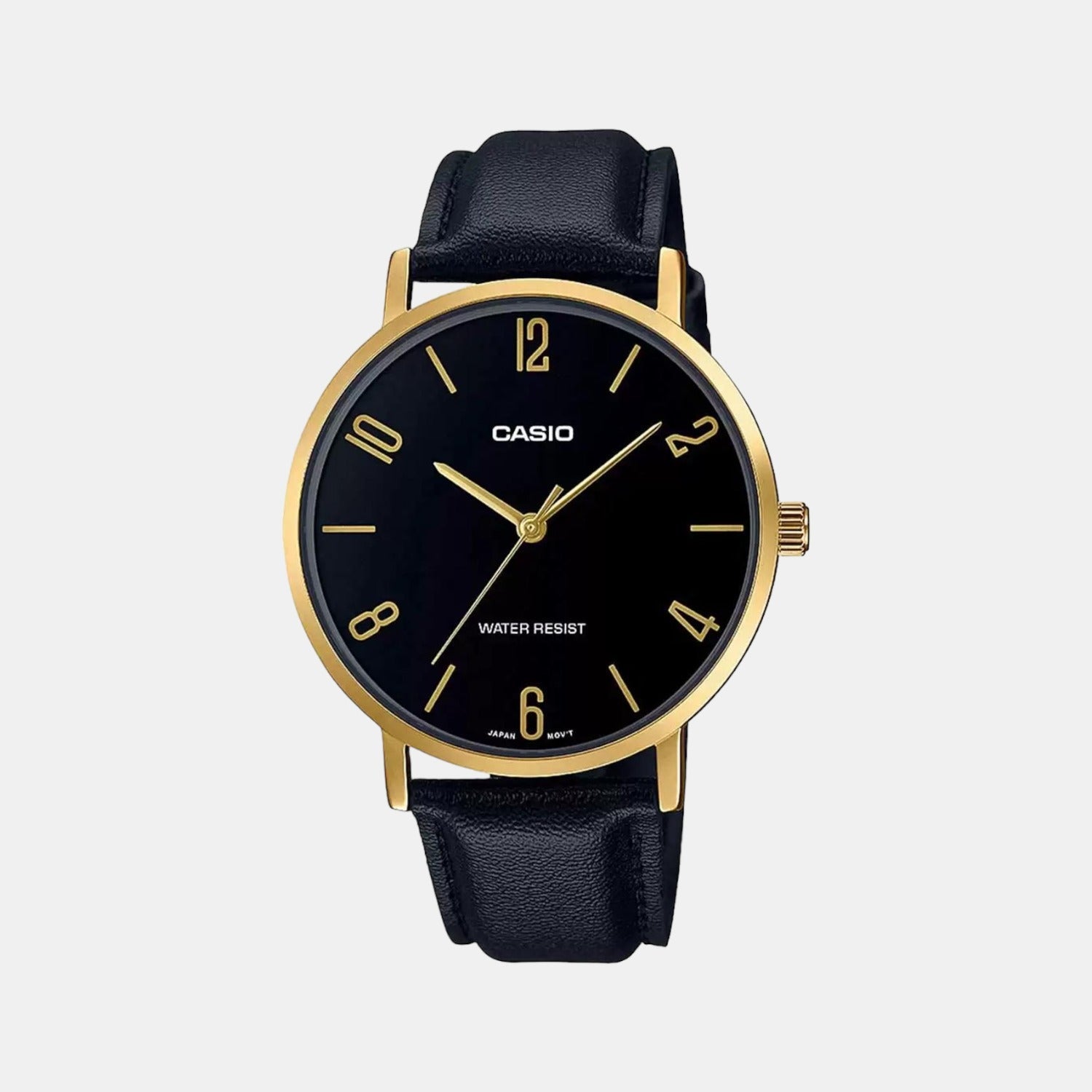 Enticer Men Quartz Black Dial Analog Leather Watch A1819