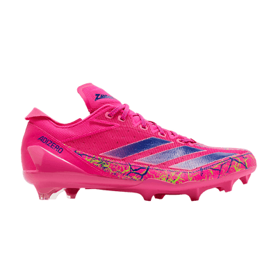 adidas Adizero Electric Zubaz Team Shock Pink Lucid Blue Team Solar Green