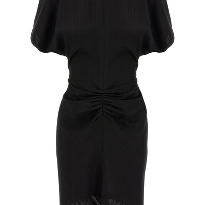 Victoria Beckham Gathered Waist Mini Dress
