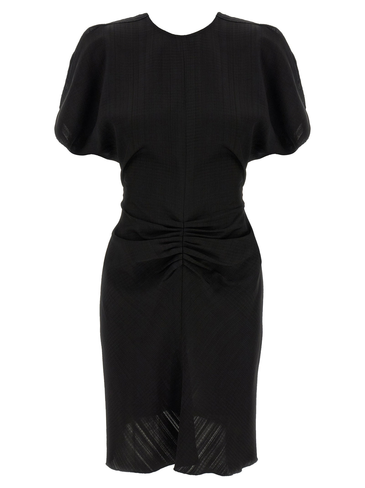 Victoria Beckham Gathered Waist Mini Dress
