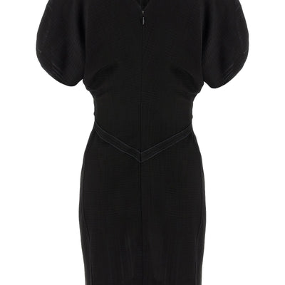 Victoria Beckham Gathered Waist Mini Dress