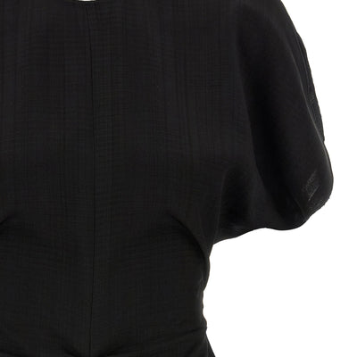 Victoria Beckham Gathered Waist Mini Dress