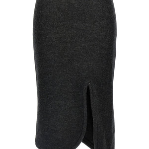 Victoria Beckham Padded Tube Detail Skirt