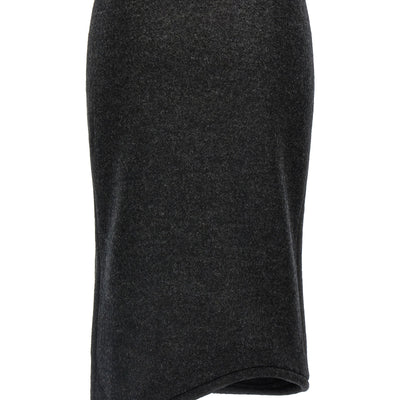 Victoria Beckham Padded Tube Detail Skirt