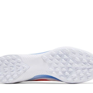 adidas F50 League Laceless Turf Cloud White Solar Red Lucid Blue