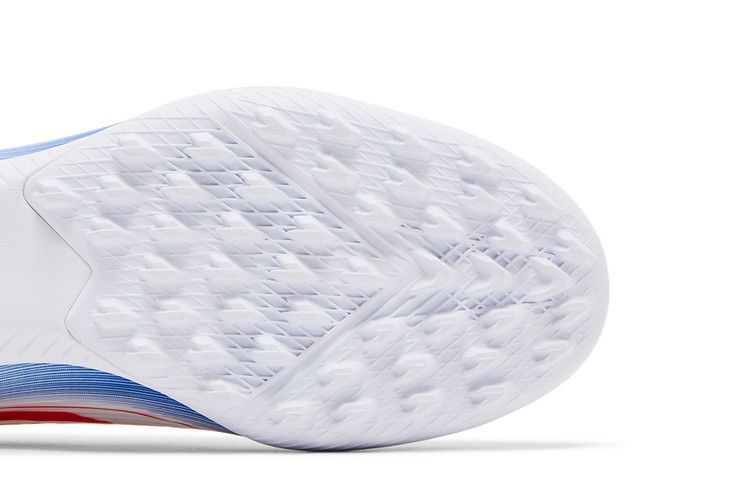 adidas F50 League Laceless Turf Cloud White Solar Red Lucid Blue