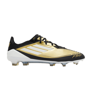 adidas F50 Pro FG Messi Gold Metallic Cloud White Core Black