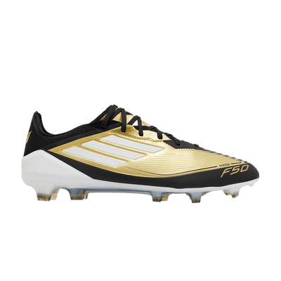 adidas F50 Pro FG Messi Gold Metallic Cloud White Core Black