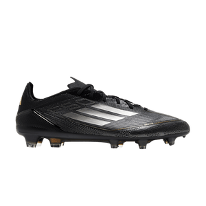 adidas F50 Pro FG Core Black Iron Metallic Gold Metallic