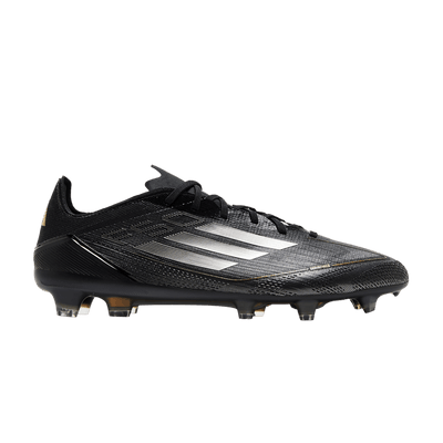 adidas F50 Pro FG Core Black Iron Metallic Gold Metallic