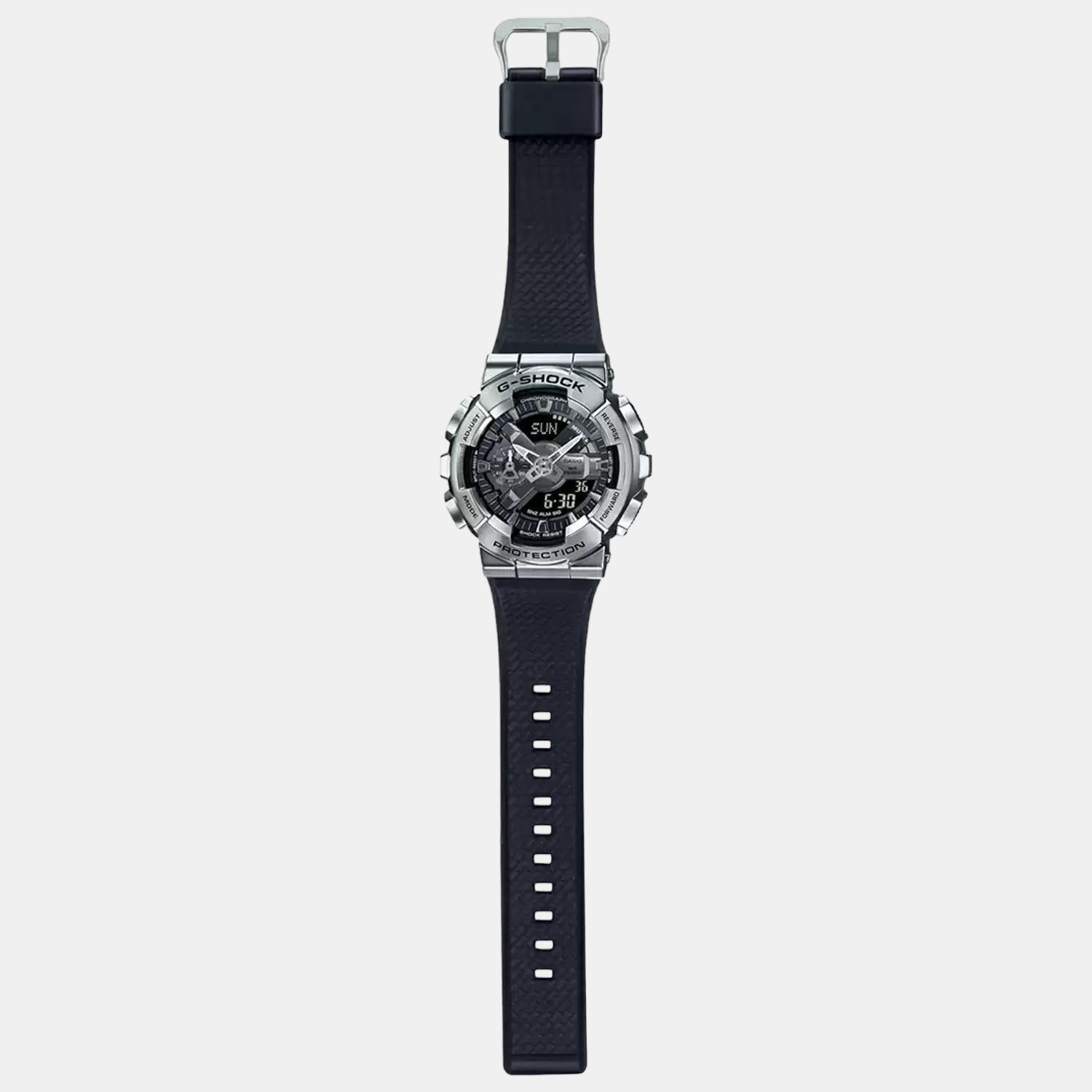 G-Shock Men Quartz Black Dial Analog-Digital Resin Watch G1051