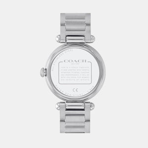 Cary Women Quartz Silver Mother Of Pearl Dial Analog Stainless Steel Watch 14503830