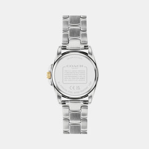 Greyson Women Quartz Silver & White Dial Analog Stainless Steel Watch 14503909