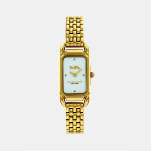 Cadie Women Quartz Silver White Dial Analog Stainless Steel Watch 14504036