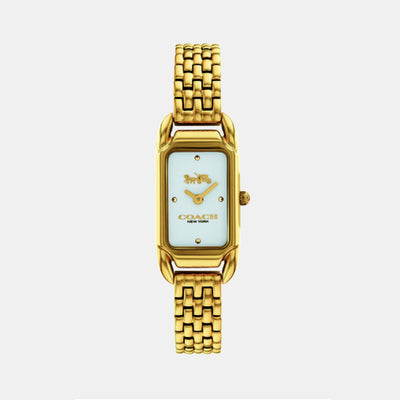 Cadie Women Quartz Silver White Dial Analog Stainless Steel Watch 14504036