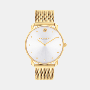 Elliot Women Quartz Silver Dial Analog Stainless Steel Watch 14504208