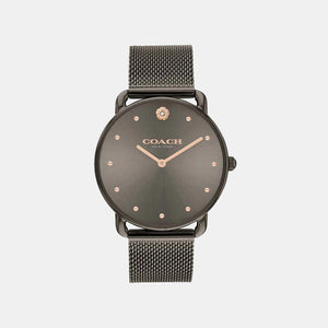 Elliot Women Quartz Grey Dial Analog Stainless Steel Watch 14504210