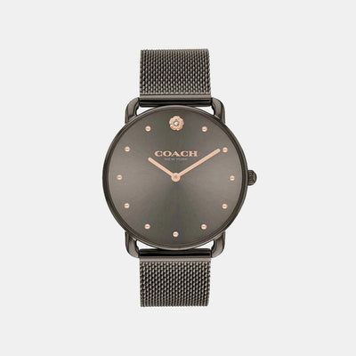 Elliot Women Quartz Grey Dial Analog Stainless Steel Watch 14504210